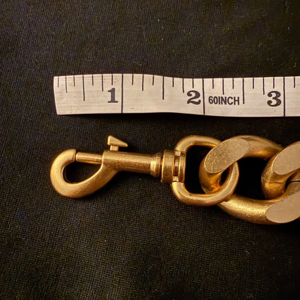 Chunky Brass Replacement Strap for Handbags - Picture 3 of 3